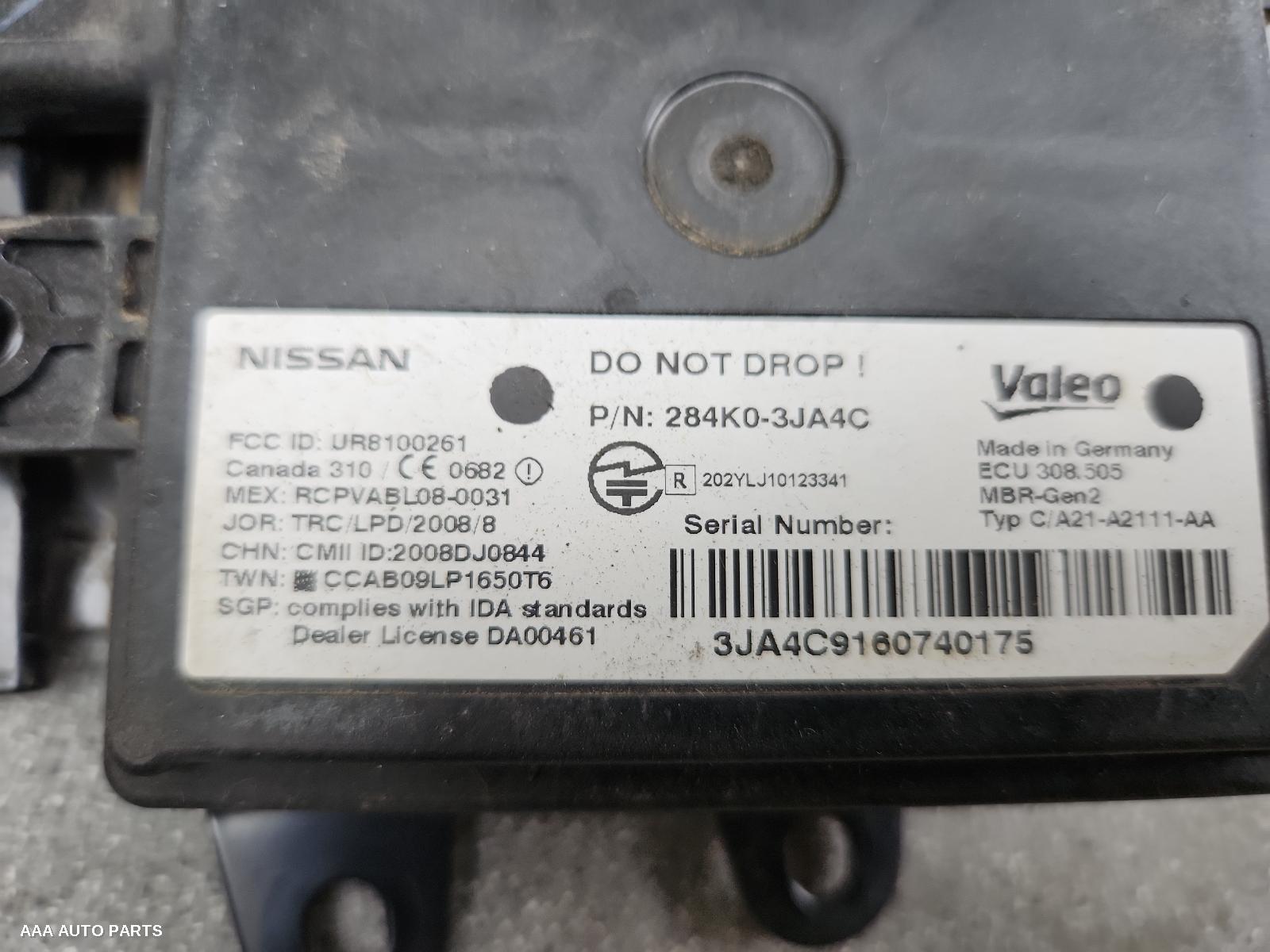 Ecu INFINITI Q50 2016 (00002136) - Image 2