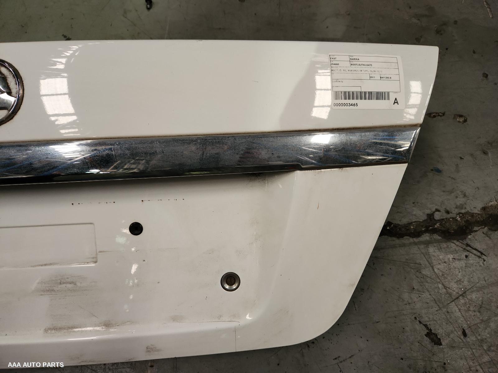 Bootlid/Tailgate HOLDEN BARINA 2011 (EXIST) - Image 2