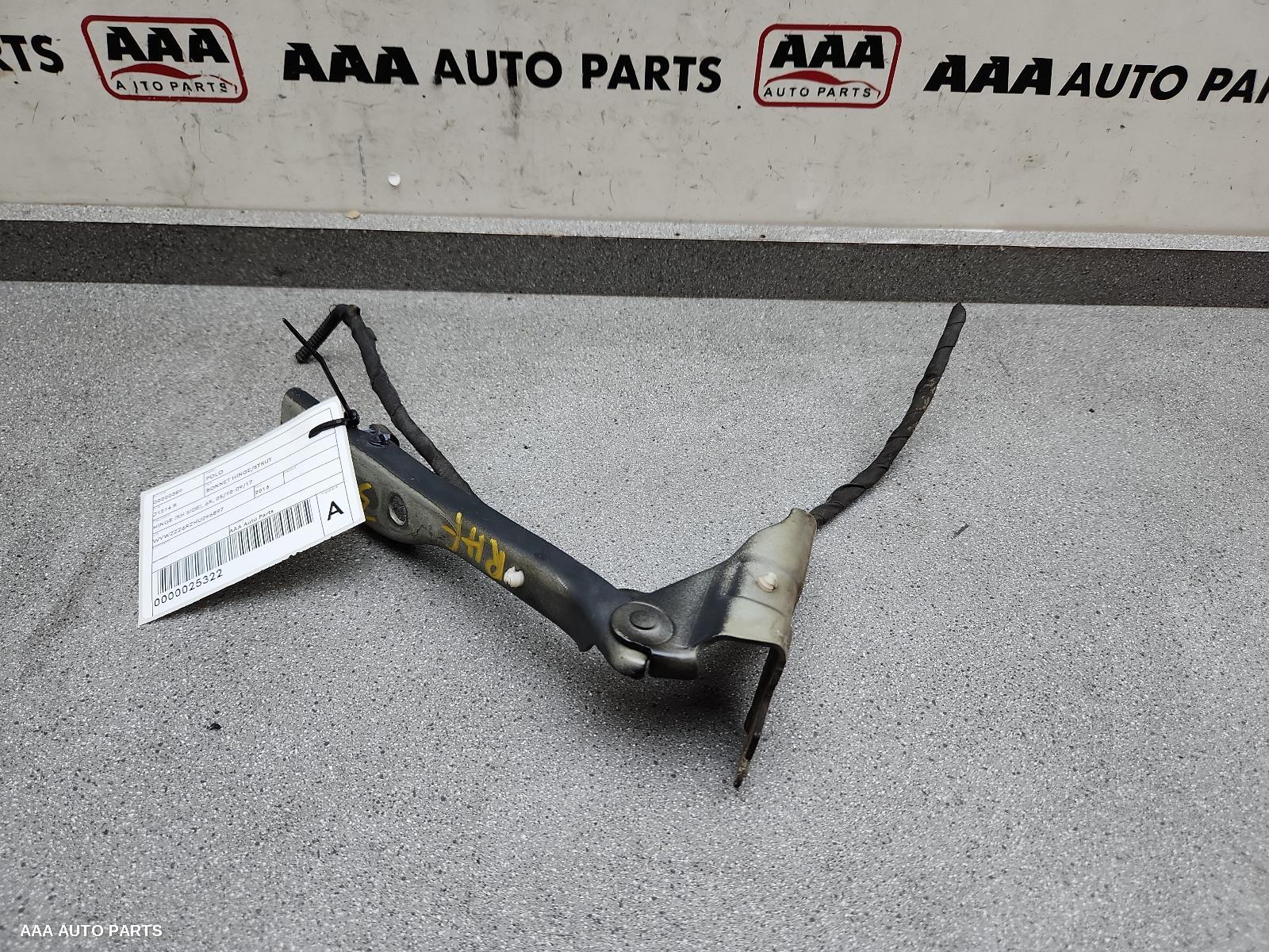 Bonnet Hinge/Strut VOLKSWAGEN POLO 2016 (00000389)