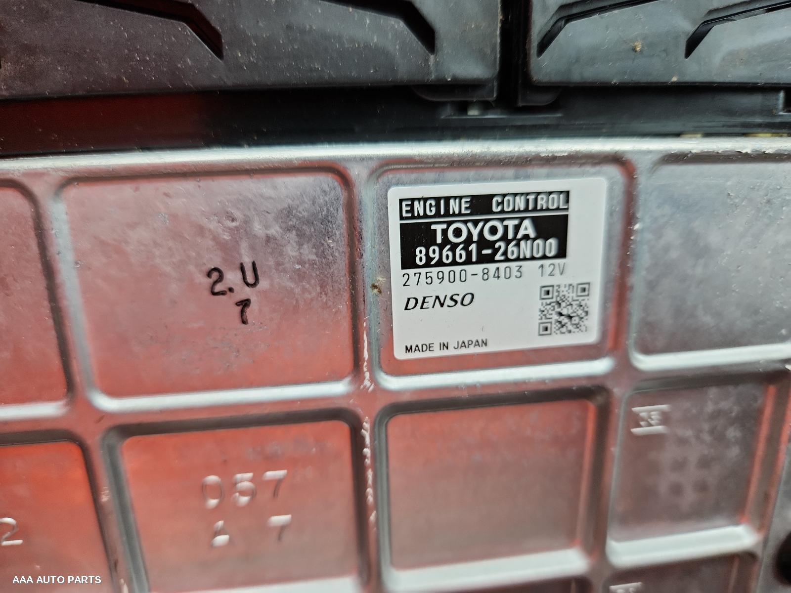 Ecu TOYOTA HIACE 2017 (00000462) - Image 3