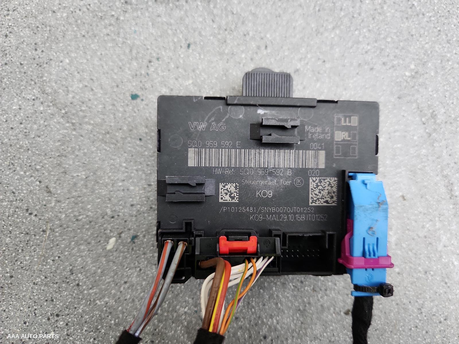 Ecu VOLKSWAGEN PASSAT 2016 (00001644)