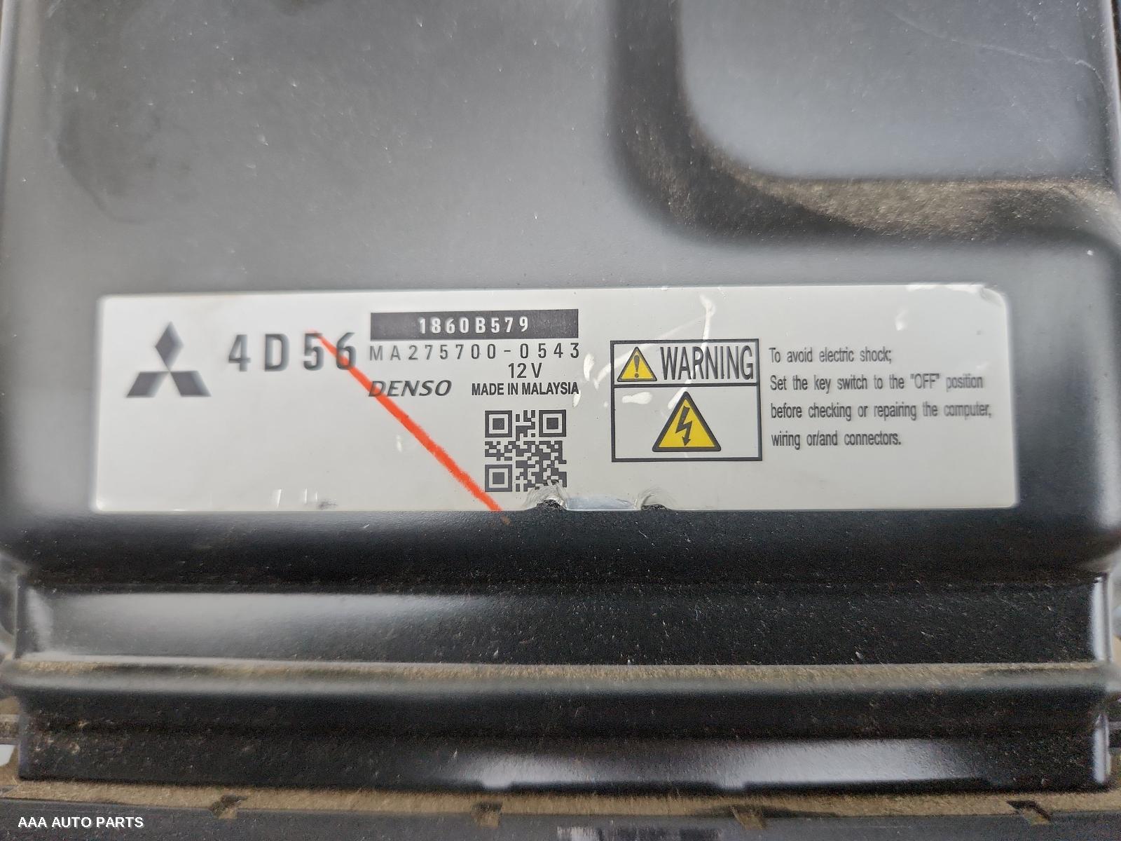 Ecu MITSUBISHI TRITON 2010 (EXIST) - Image 2