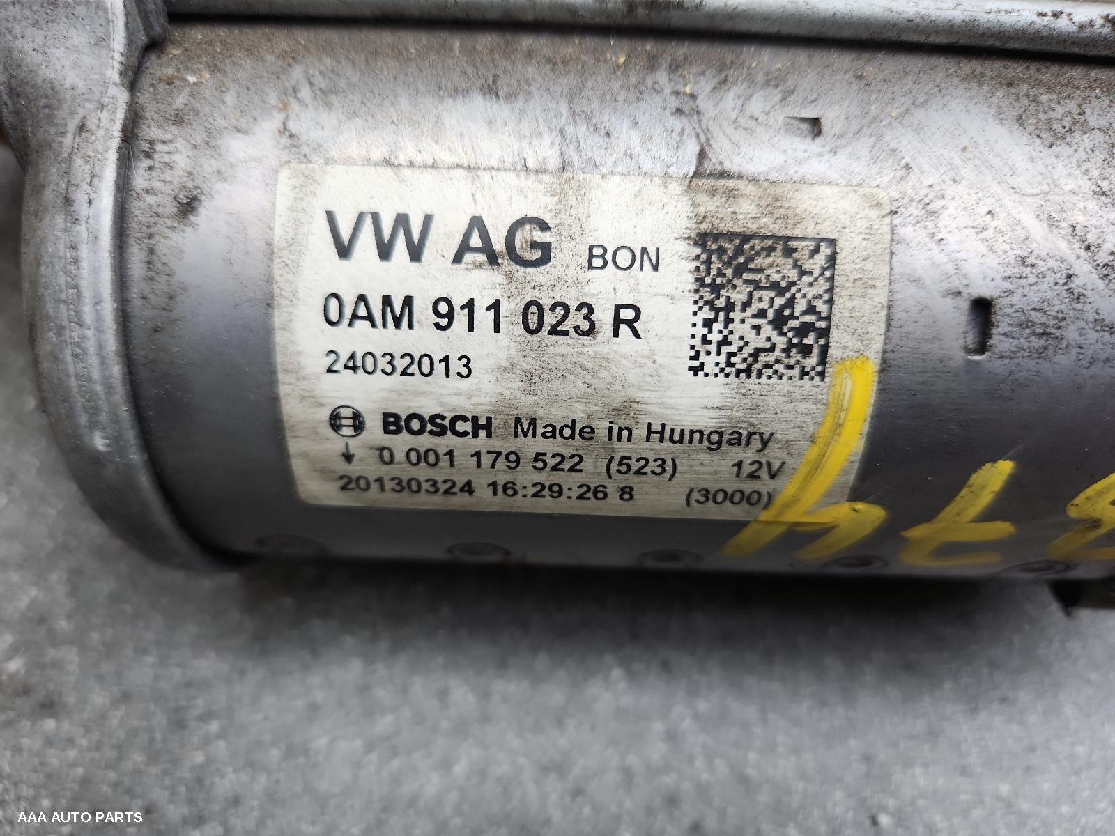 Starter VOLKSWAGEN GOLF 2013 (00000374) - Image 2